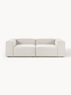 SOFA CUBO DOS PLAZAS BLANCO TELA 3